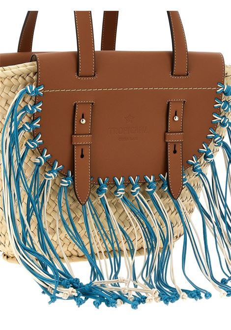 Borsa tote Tropicana in marrone e blu Cuba Lab - donna CUBA LAB | 8056420208689